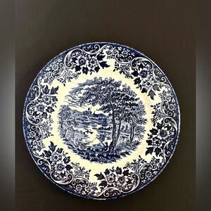Vintage Broadhurst Staffordshire Ironstone  Plate Made in England, 6.5